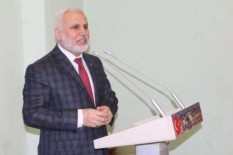 İL MÜFTÜSÜ TANDOĞAN TOPÇU LİSELİ GENÇLERLE HASBİHAL ETTİ