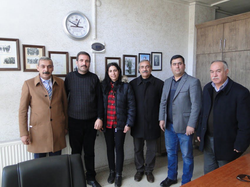 HDP'DEN YEREL GAZETELERE ZİYARET