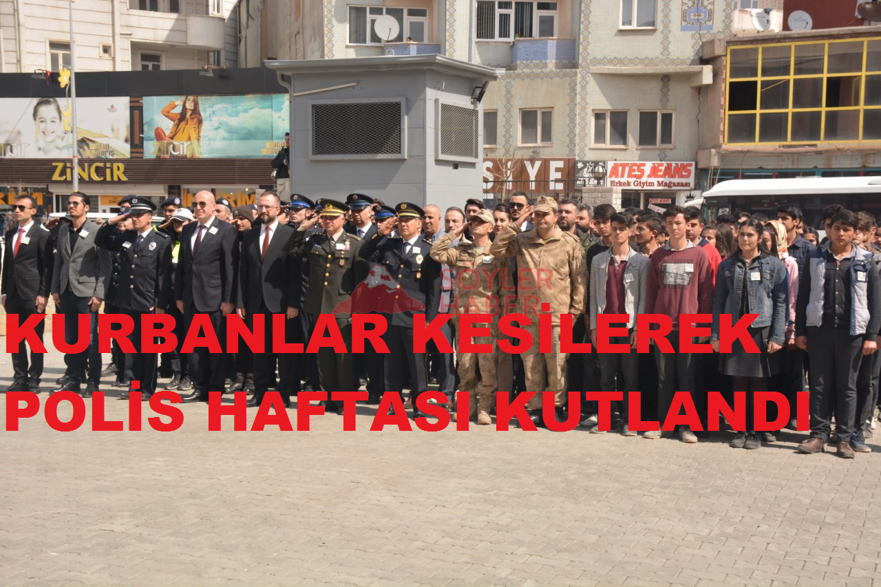 DOĞUBAYAZIT'TA POLİS HAFTASI ETKİNLİĞİ