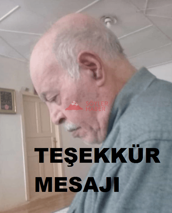 TEŞEKKÜR MESAJI