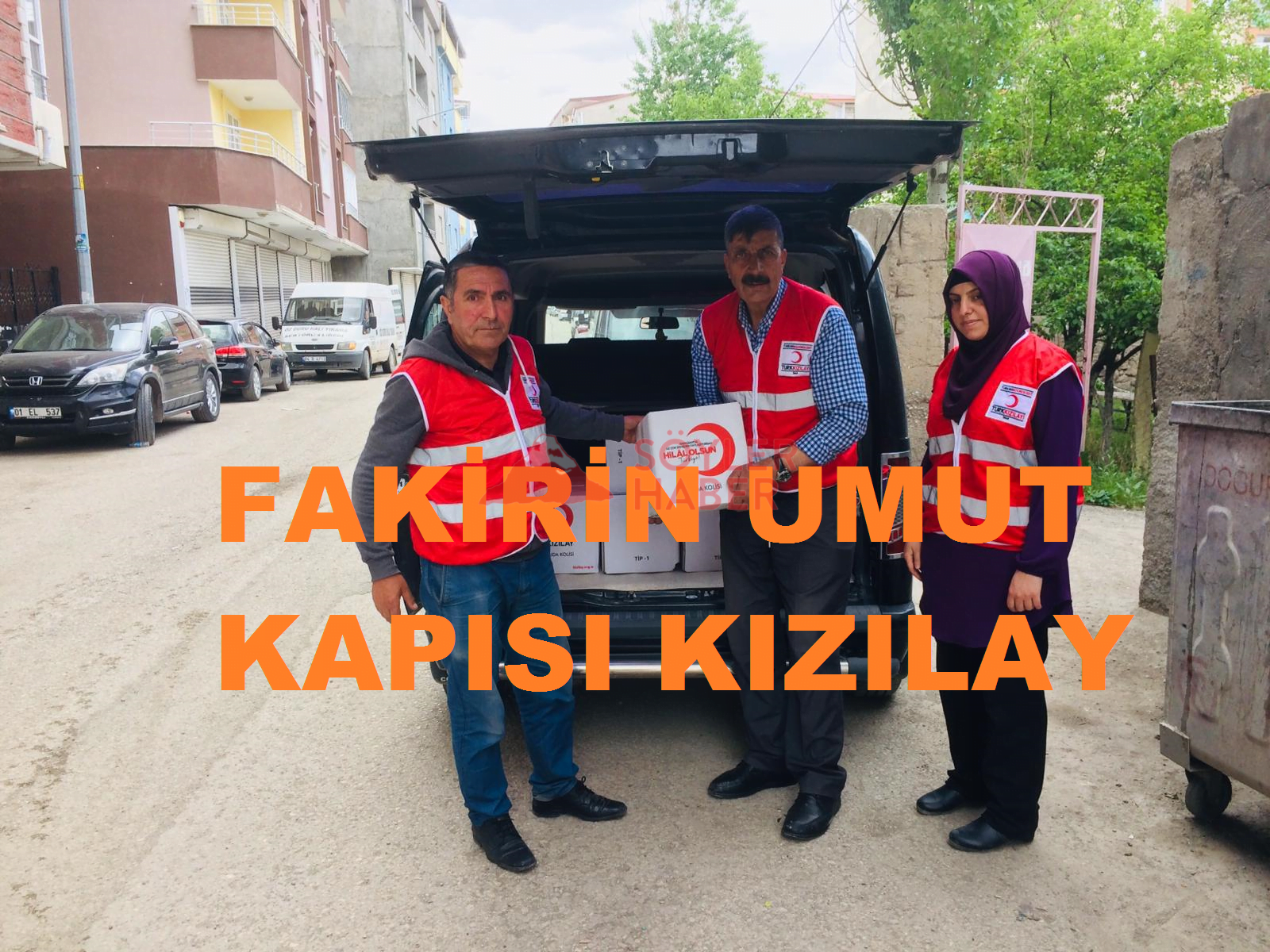 Türk Kızılay'ı Doğubayazıt Şubesi Yardımlarına Hızlı Başladı