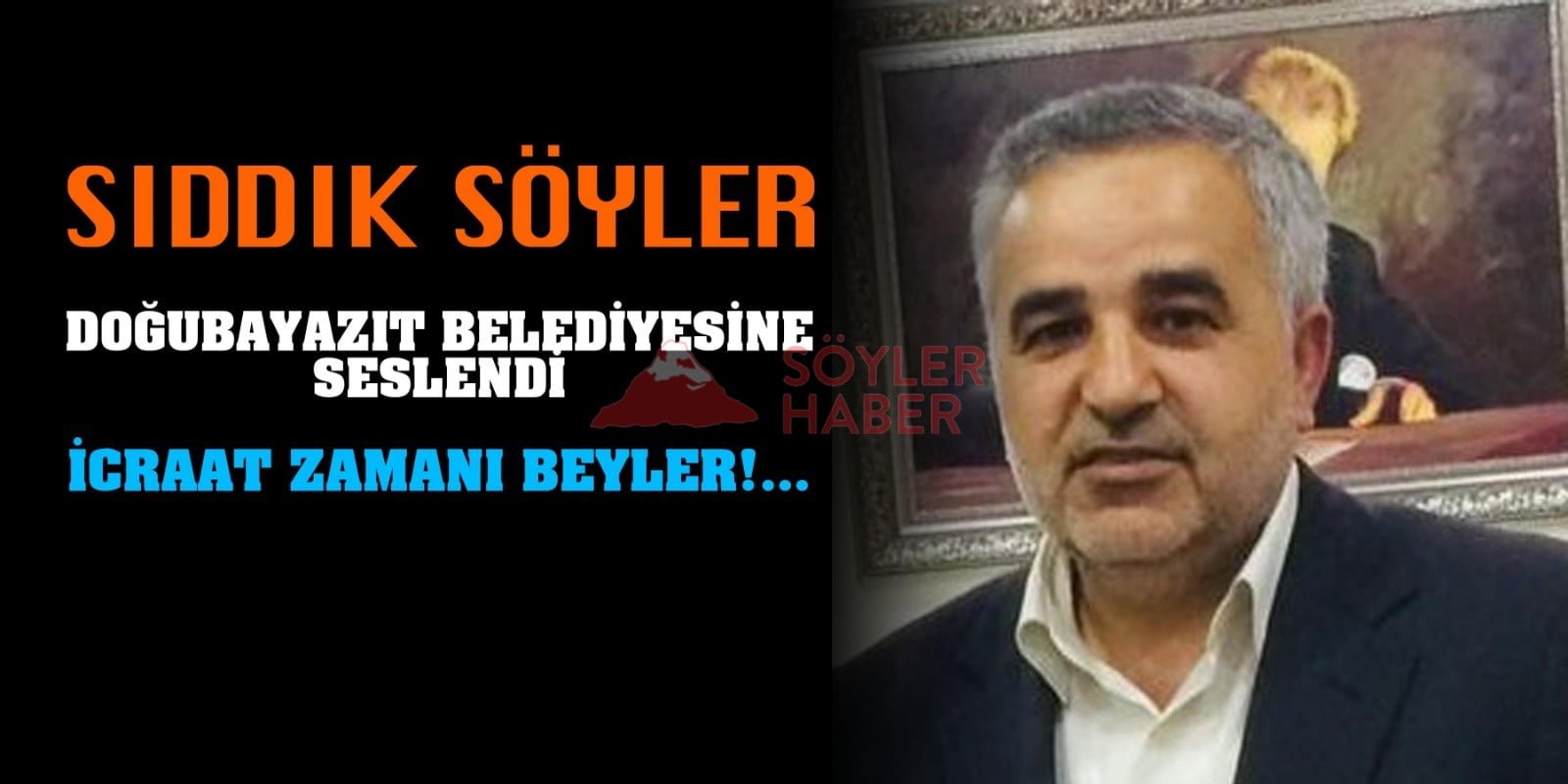 İCRAAT ZAMANI BEYLER!...