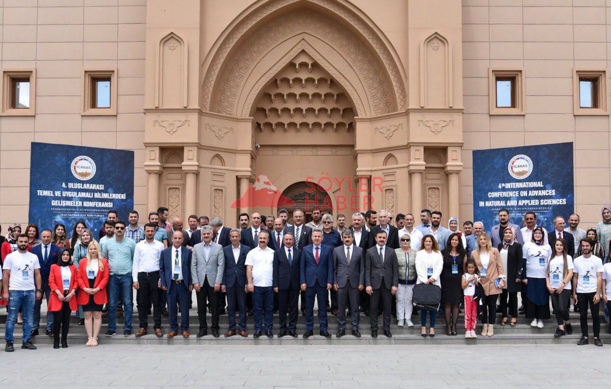 4. Uluslararası Temel ve Uygulamalı Bilimlerdeki Gelişmeler Konferansı (ICANAS 2019) Başladı