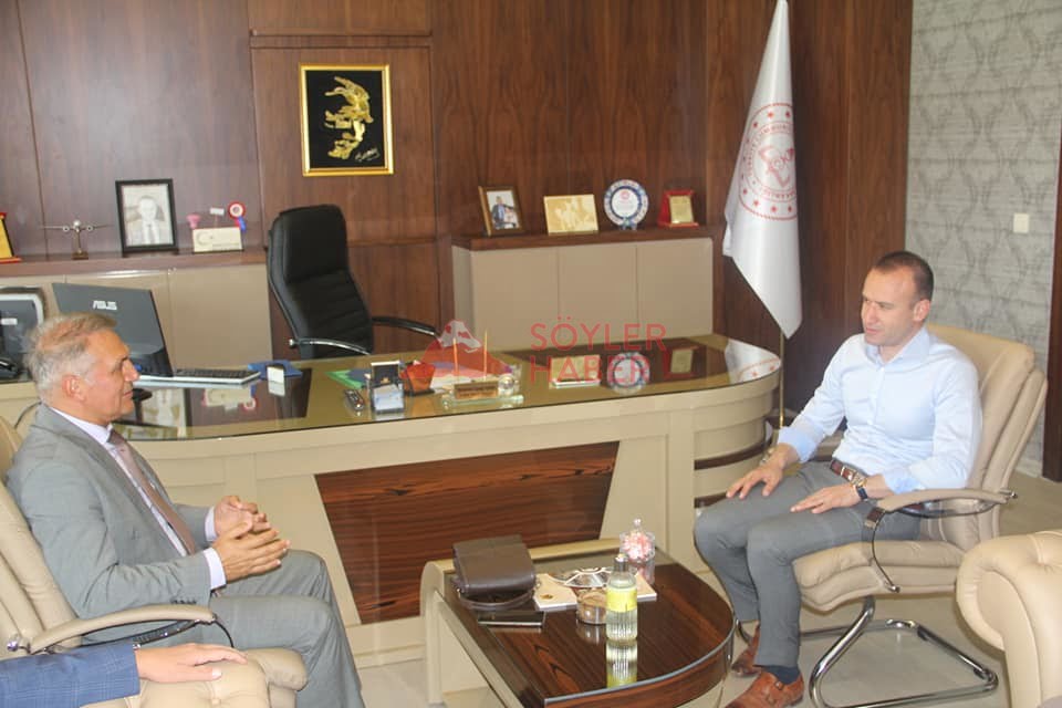 MGSÜ Rektörü Parlak'tan Milli Eğitim Müdürü Tekin'e ziyaret