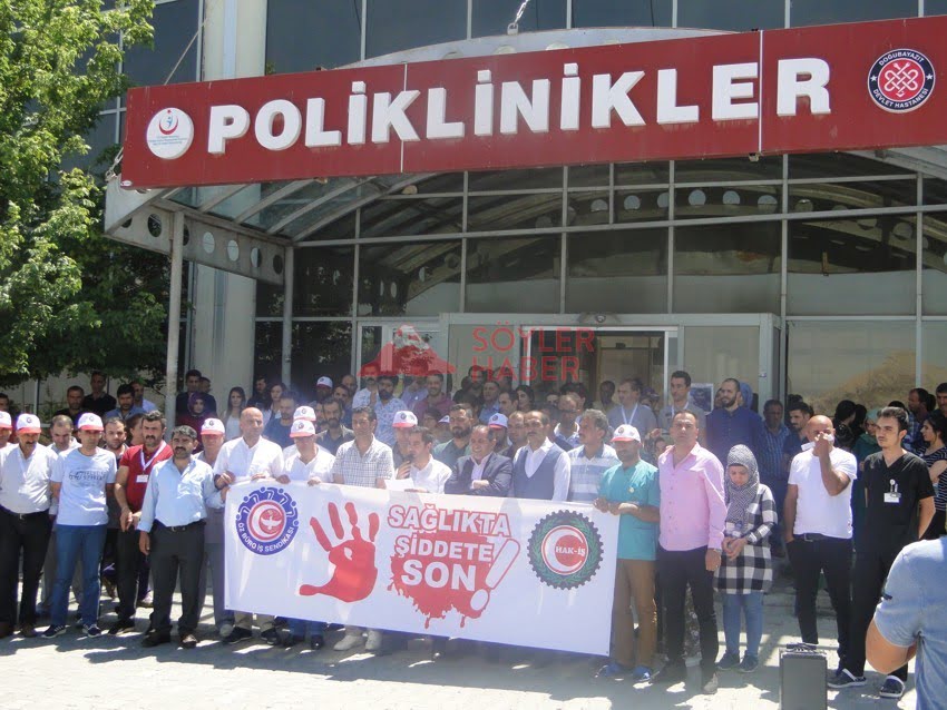 Hak-İş Konfederasyonu ile Sağlık Sen'den basın açıklaması