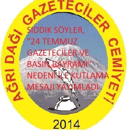 SÖYLER, "24 TEMMUZ GAZETECİLER VE BASIN BAYRAMI" MESAJI