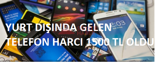 Telefon Harçları 1500 TL Oldu