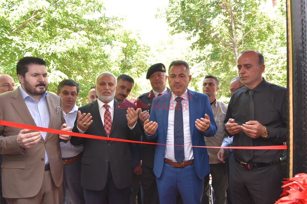 VALİ ELBAN KUR'AN KURSU AÇILIŞINA  KATILDI