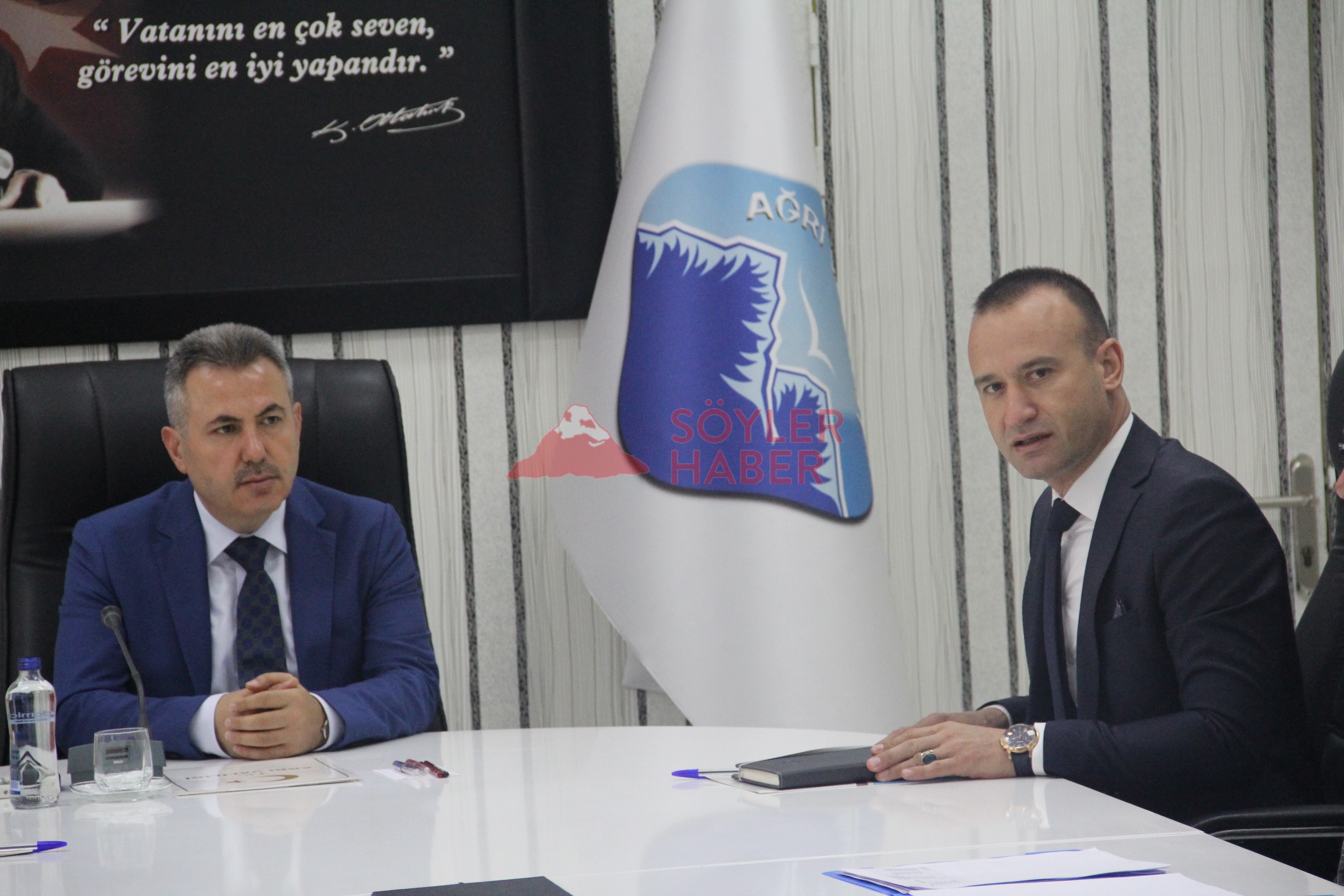 Ağrı'da "Yılsonu Eğitim Değerlendirme Toplantısı"