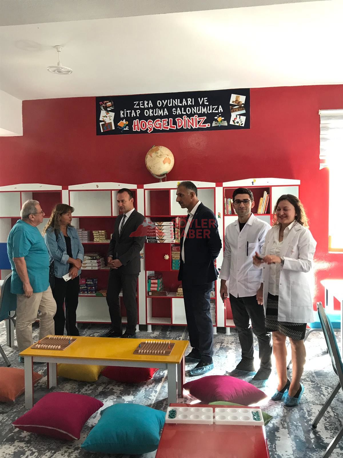 Ağrı'da zeka oyunları ve okuma salonu açıldı