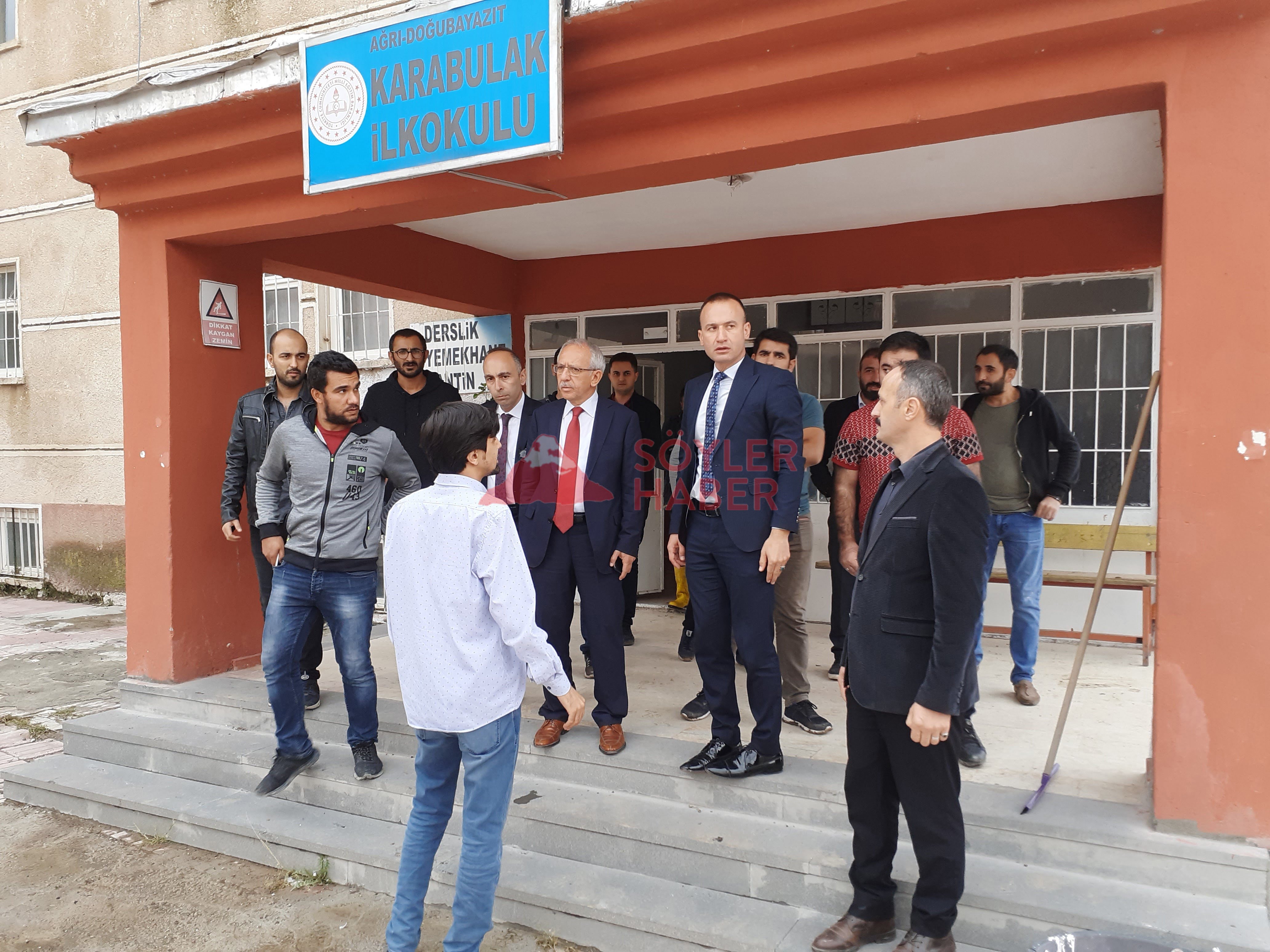 Bilgili'nden selden zarar gören Karabulak YBO'da inceleme