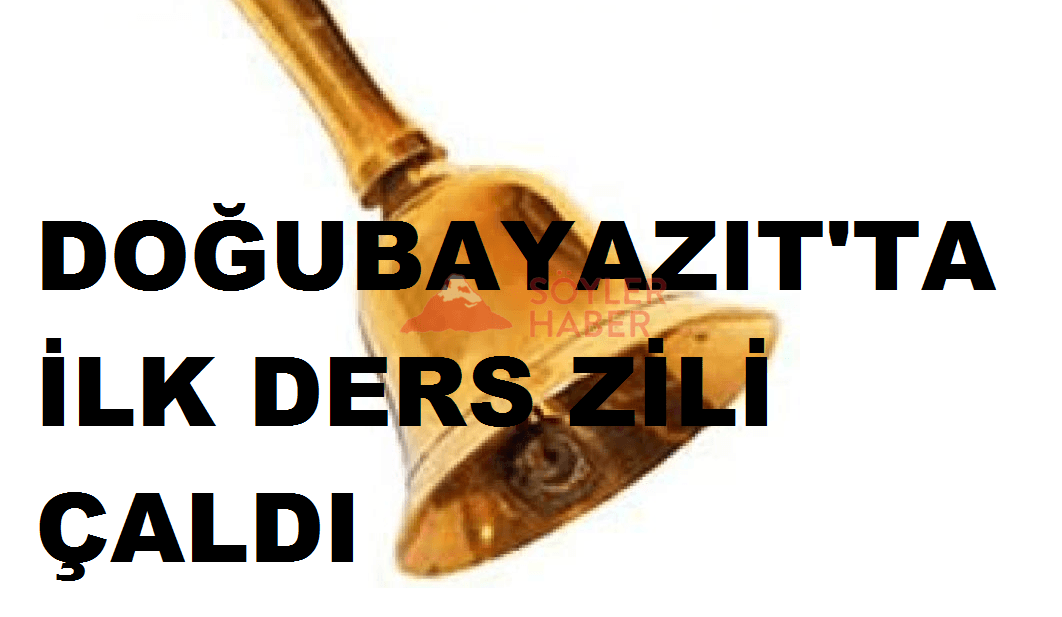 ENGİN İLK DERS ZİLİNİ TELÇEKER KÖYÜNDE ÇALDIRTTI