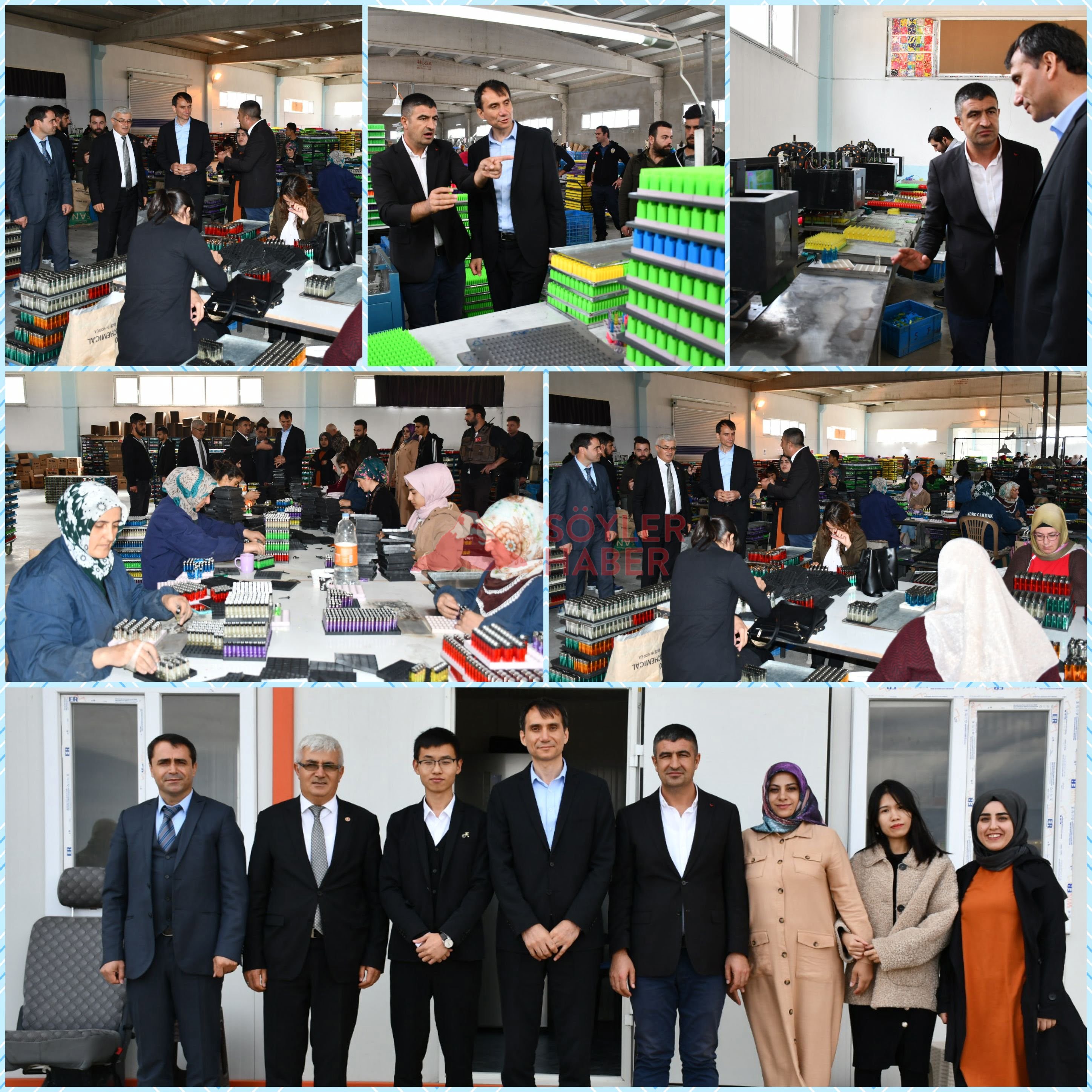 DOĞUBAYAZIT'TAKİ FABRİKALARA ZİYARET