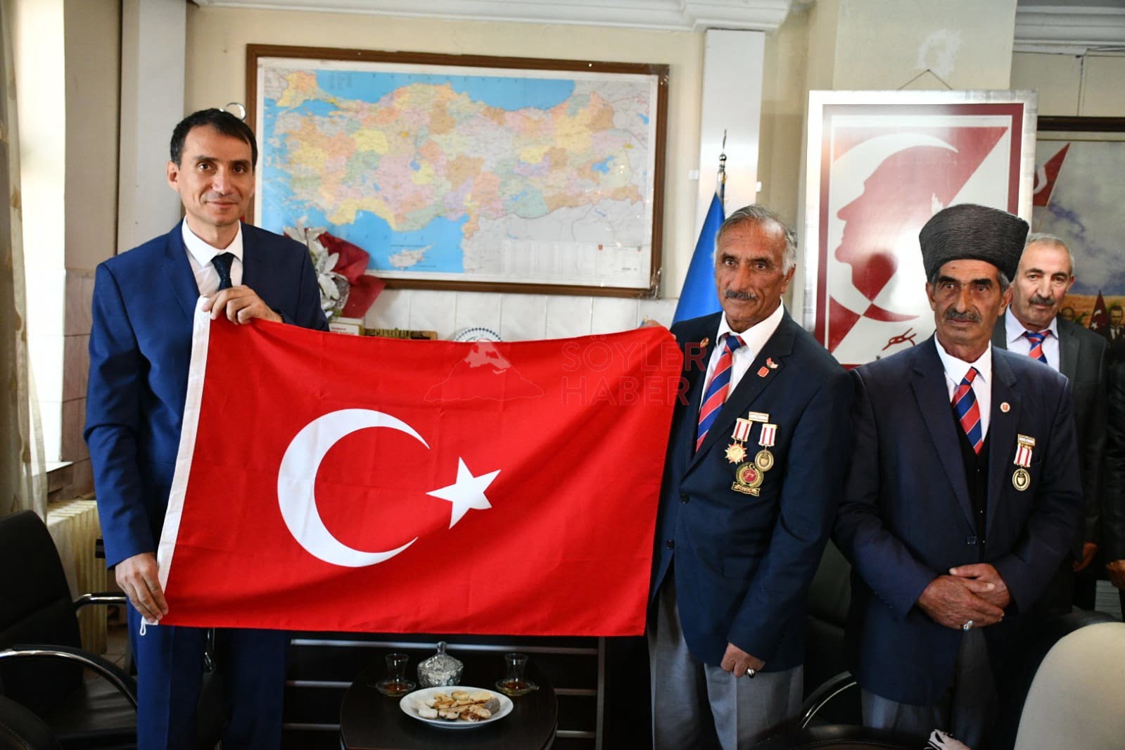 19 Eylül Gaziler Günü Doğubayazıt'ta Kutlandı