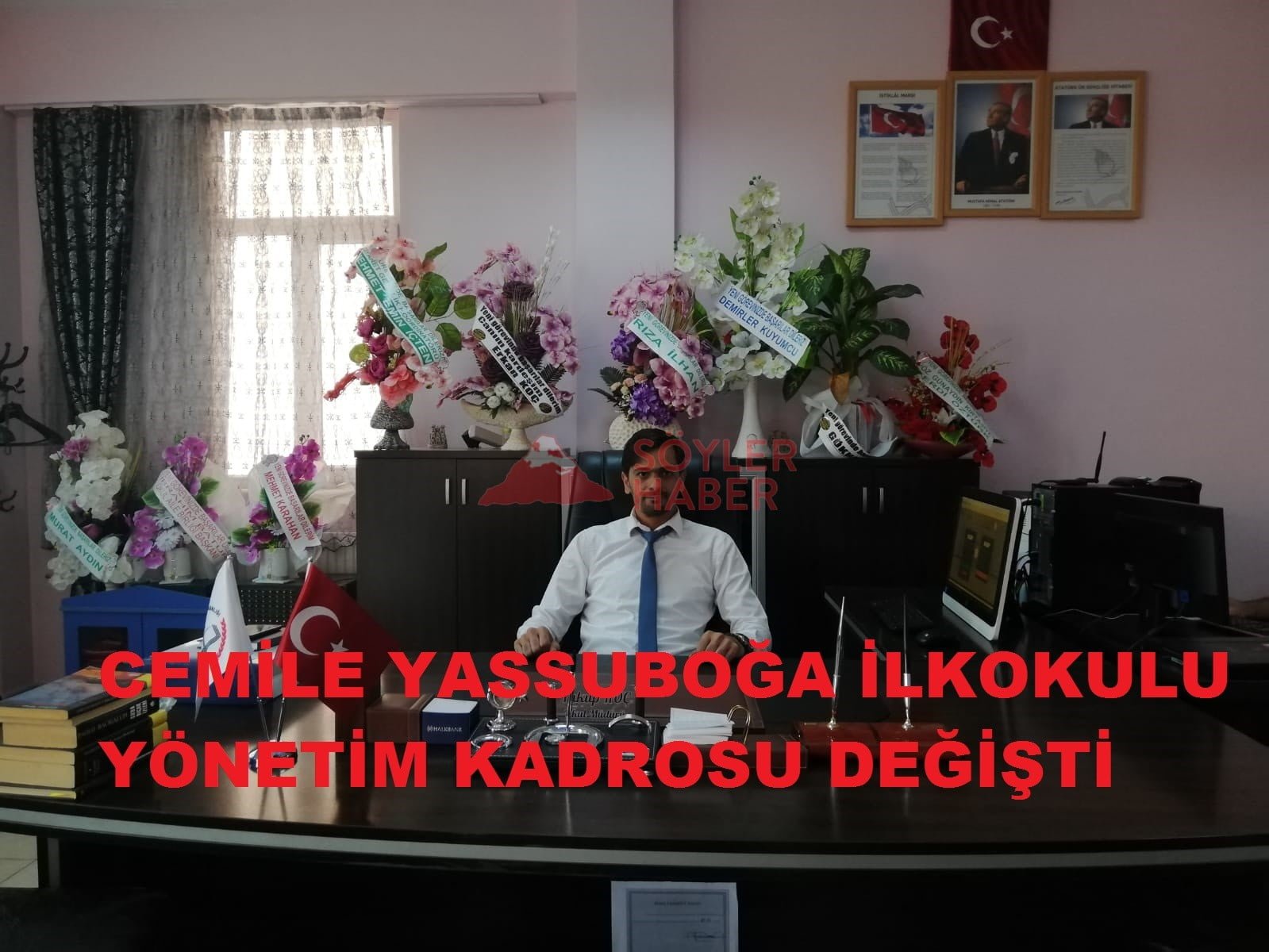 CEMİLE YASSUBOĞA İLKOKULU'NDA İDARİ DEĞİŞİKLİK