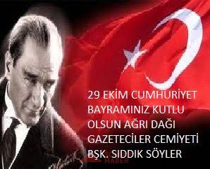 BAŞKAN SÖYLER'DEN CUMHURİYET BAYRAMI MESAJI