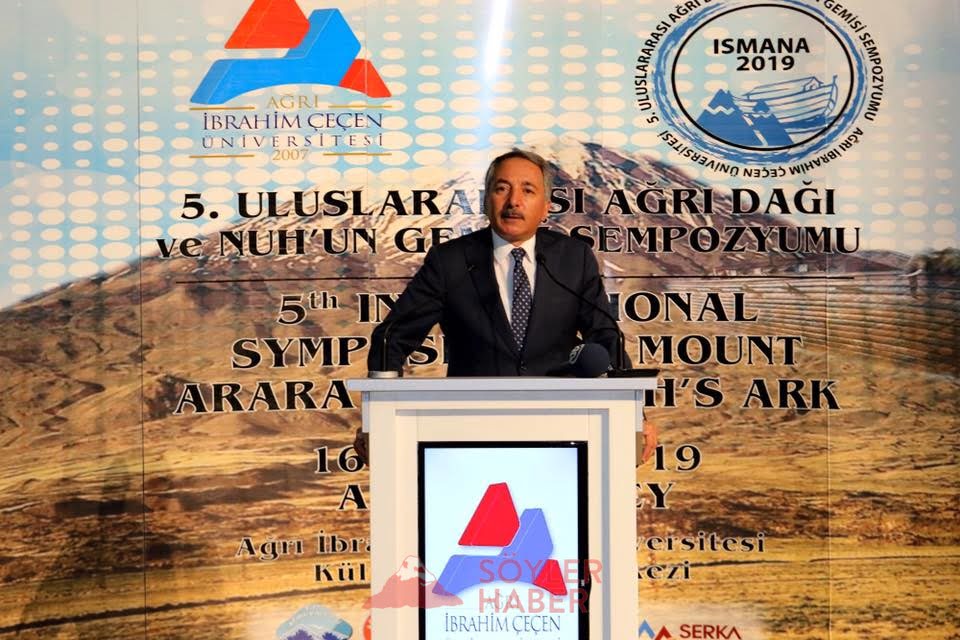 5.Uluslararası Ağrı Dağı ve Nuh'un Gemisi Sempozyumu 2 Gün Sürdü