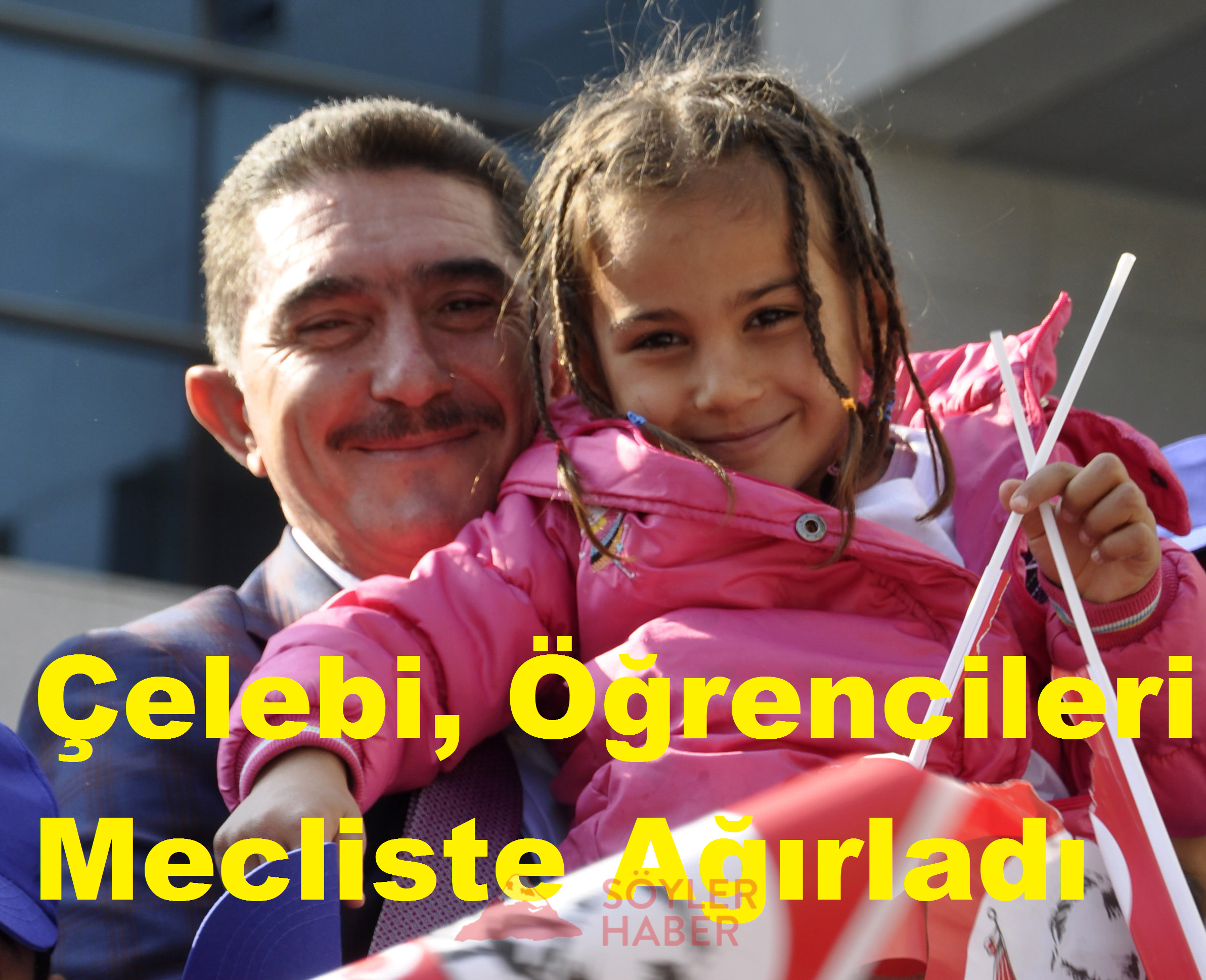 Çelebi, Öğrencileri Mecliste Ağırladı