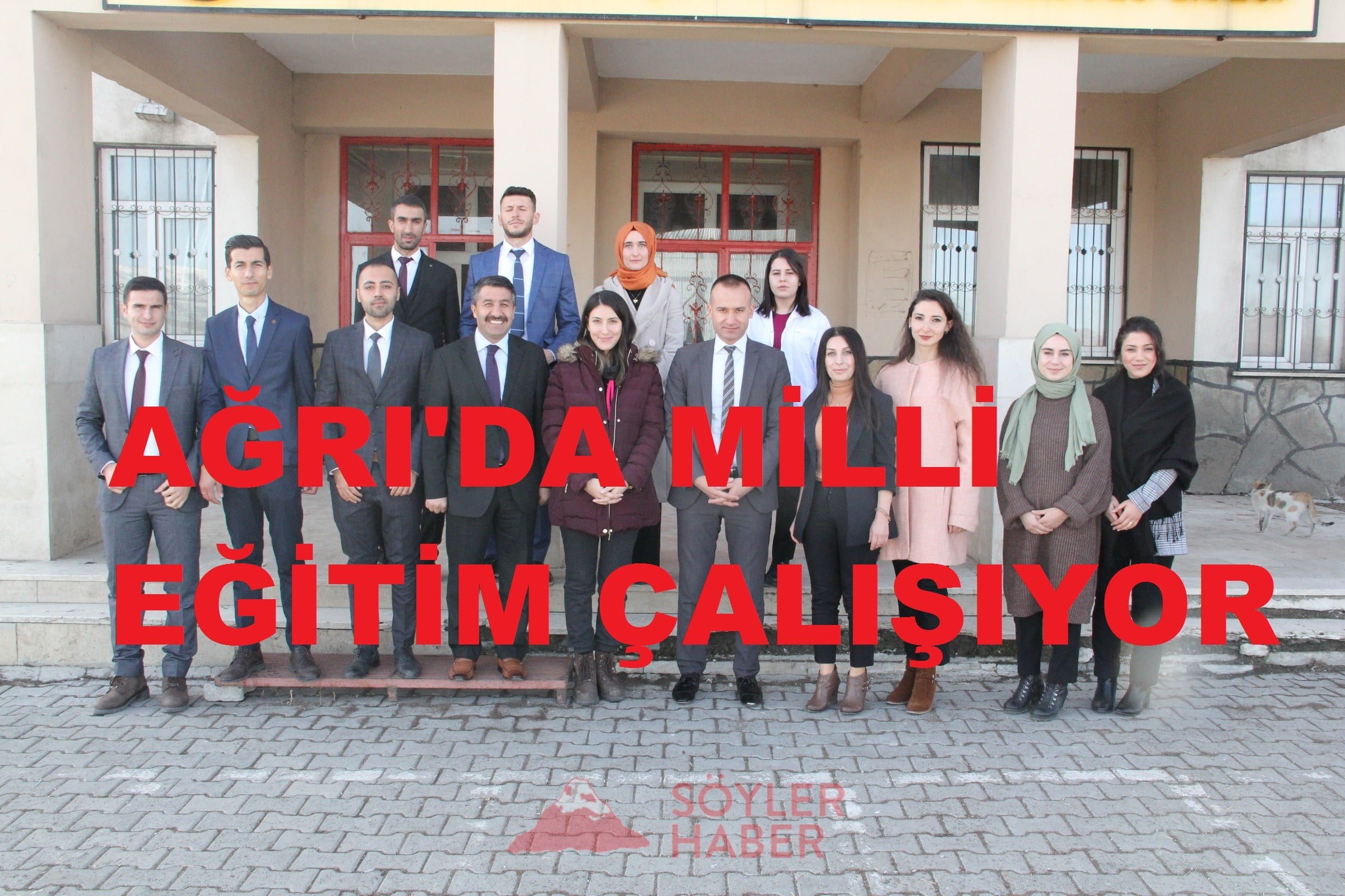 AĞRI'DA MİLLİ EĞİTİM ÇALIŞIYOR