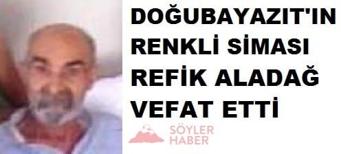 ALADAĞ AİLESİNİN MATEM GÜNÜ