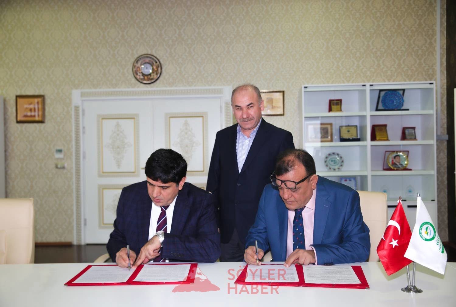 Iğdır Üniversitesi ile International Suleiman University Arasında İşbirliği Protokolü İmzalandı