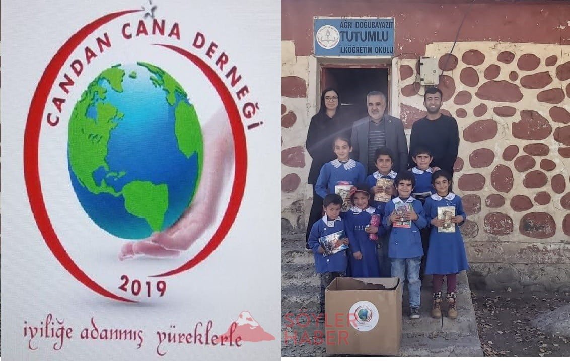 CANDAN CANA DERNEĞİNDEN KÖY OKULLARINA YARDIM