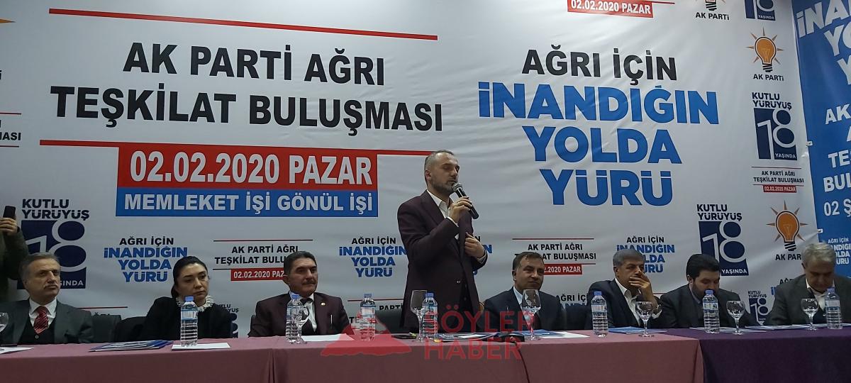 AK PARTİ GENEL MERKEZİ AĞRI'DA