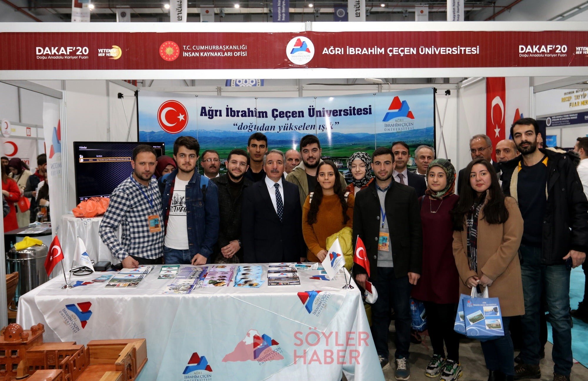 AİÇÜ Doğu Anadolu Kariyer Fuarı'na (DAKAF'20) Katıldı