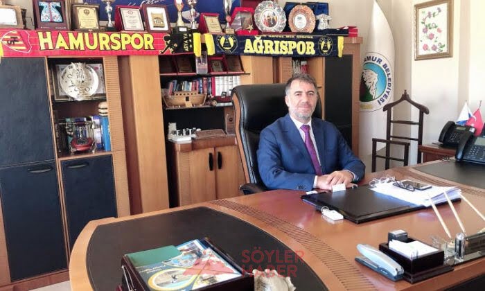 Hamur Belediye Başkanı Cezmi Ergül #BizBizeYeterizTürkiyem# 10 Bin TL. Bağışta Bulundu