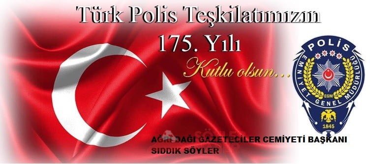 BAŞKAN SÖYLER'DEN TÜRK POLİS TEŞKİLATININ 175. YIL DÖNÜMÜ MESAJI