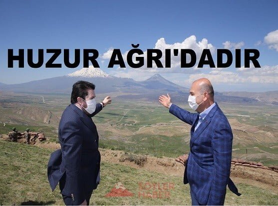 HUZURUMUZ AĞRI'DADIR