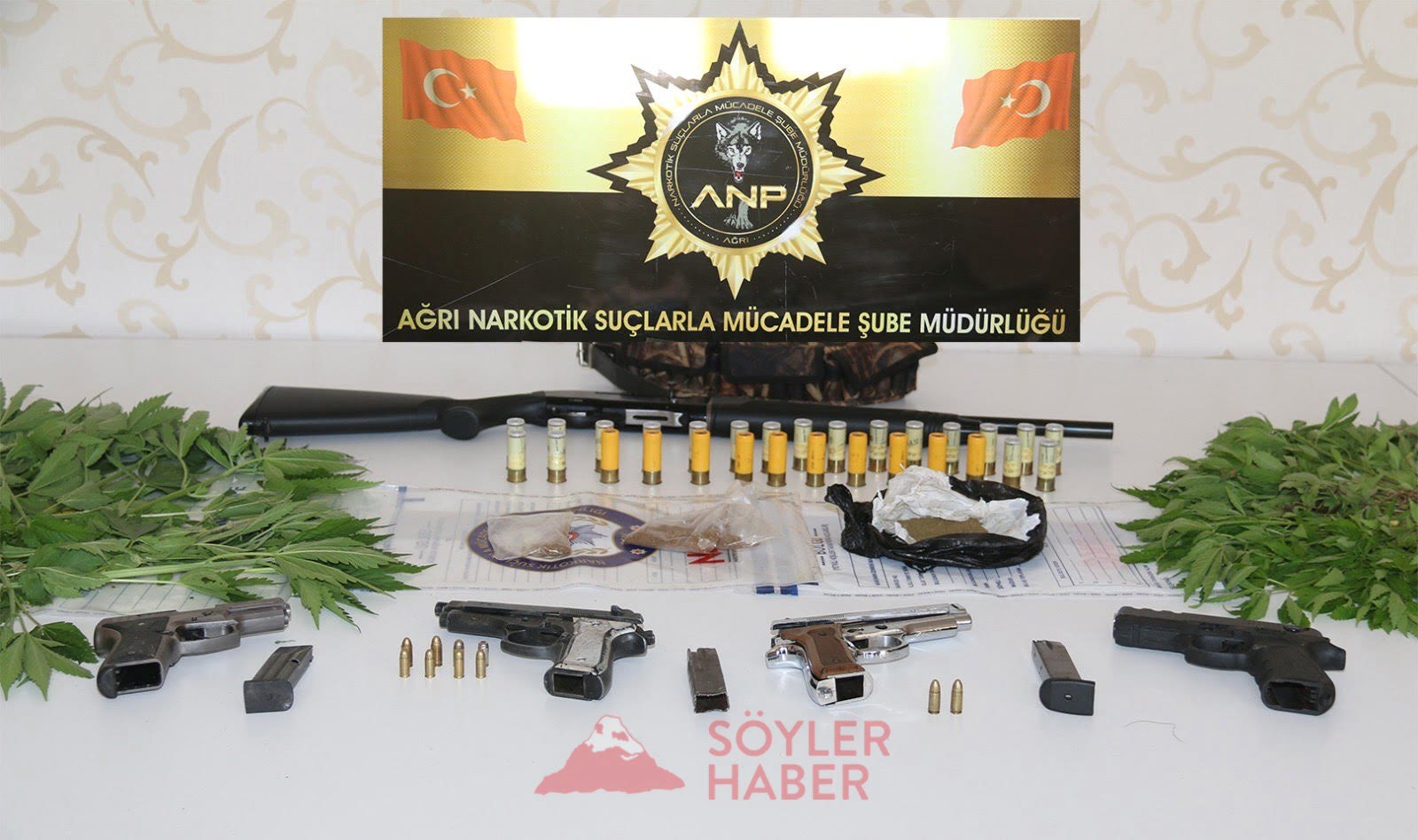 AYDINLIK GELECEĞİMİZ İÇİN AĞRI EMNİYETİ UYUŞTURUCU SATICILARINA DARBE ÜSTÜNE DARBE VURUYOR