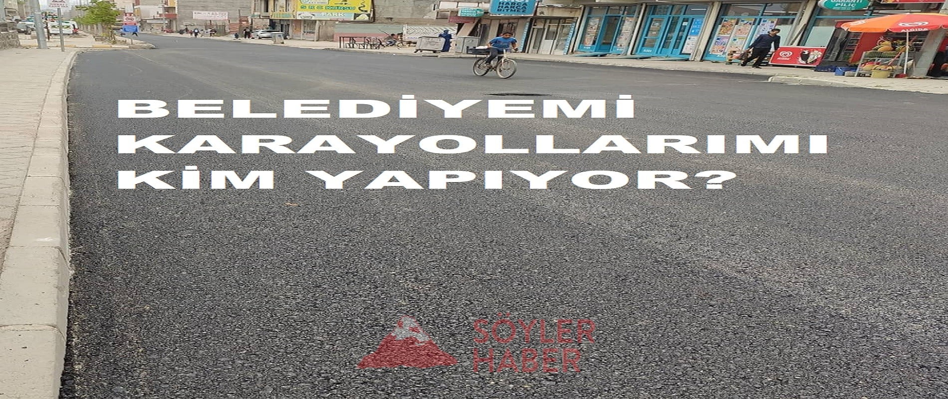 DOĞUBAYAZIT HALKI SORUYOR BÜYÜK AĞRI CADDESİNİ KİM YAPIYOR?!...