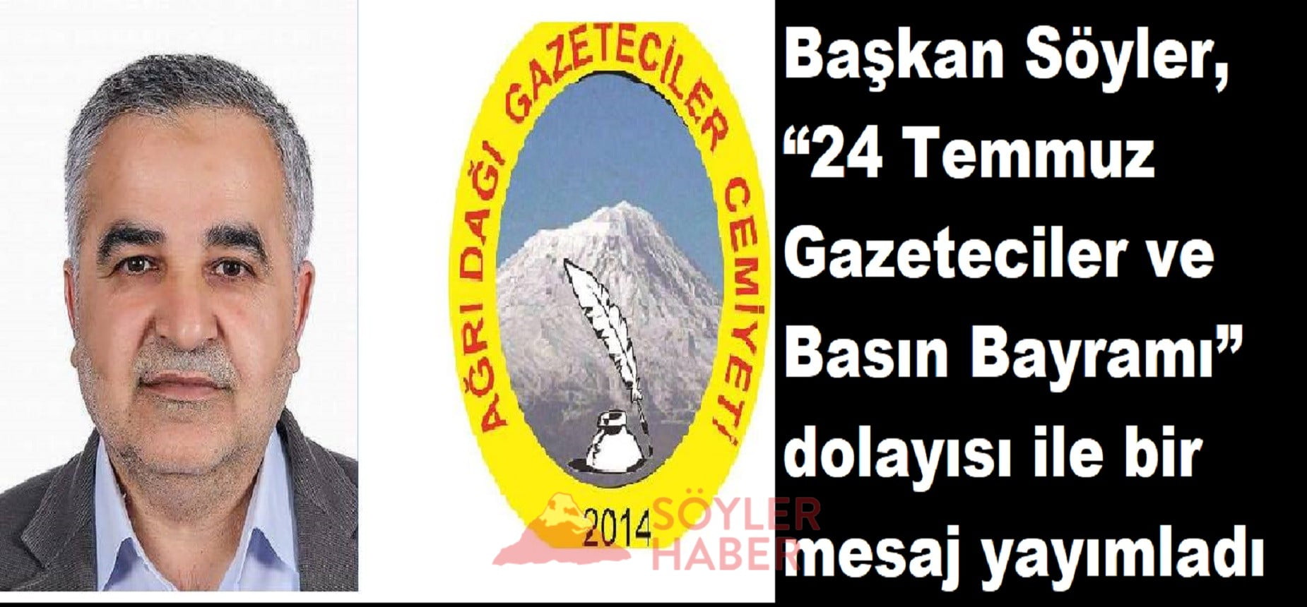 Başkan Söyler, "24 Temmuz Gazeteciler ve Basın Bayramı" dolayısı ile bir mesaj yayımladı.