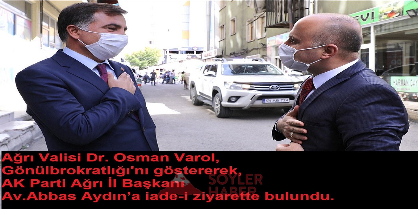 VALİ DR. VAROL, AK PARTİ İL TEŞKİLATINI ZİYARET ETTİ.