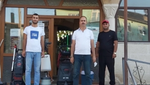 DOĞUBAYAZIT AHMEDİ HANİ CAMİİSİNDEN "HİJYENİK ORTAMDA HUZURA DURMAK"