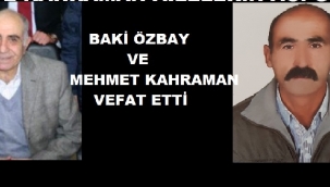 ÖZBAY VE KAHRAMAN AİLELERİN ACI GÜNLERİ