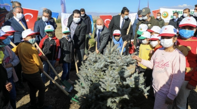 Ağrı'da "Geleceğe Nefes Kampanyası" 22.500 Fidan Toprakla Buluşacak