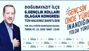 DOĞUBAYAZIT AK PARTİ İLÇE GENÇLİK KOLLARINDAN HALKA DAVET