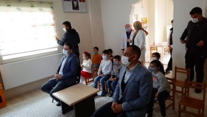 KAYMAKAM AKPINAR ADEM'İ ZİYARET ETTİ
