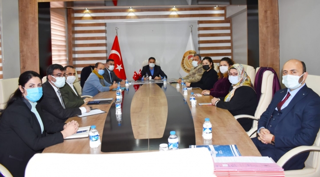 DOĞUBAYAZIT'DA HIFZISSIHHA KURULU TOPLANDI