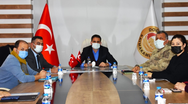 DOĞUBAYAZIT'DA HIFZISSIHHA KURULU TOPLANDI