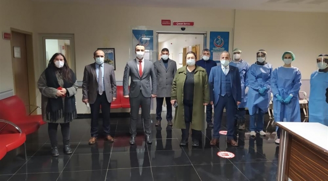 Ağrı'da Covit-19 Aşı Uygulamaları Denetimi Gerçekleştirildi