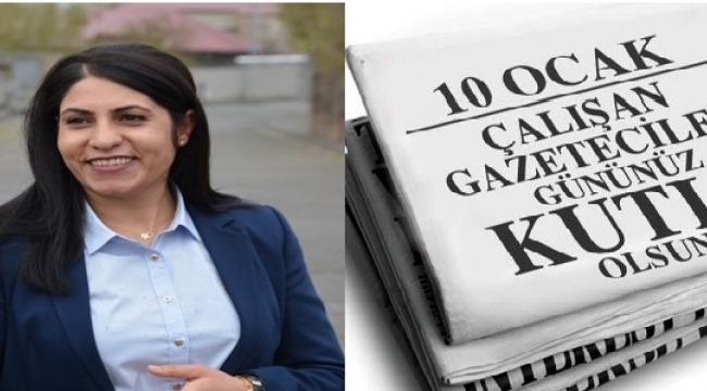 DOĞUBAYAZIT BAĞIMSIZ BELEDİYE BAŞKANI YILDIZ ACAR'IN 10 OCAK GAZETECİLER GÜNÜ MESAJI