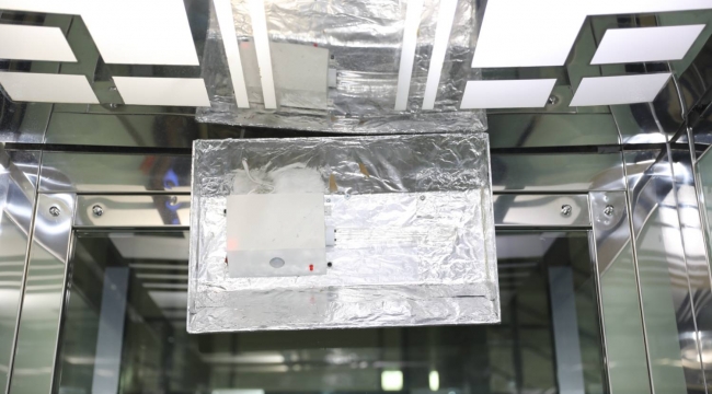 Iğdır Üniversitesinde Asansör Dezenfeksiyon Cihazı Üretimi Yapıldı