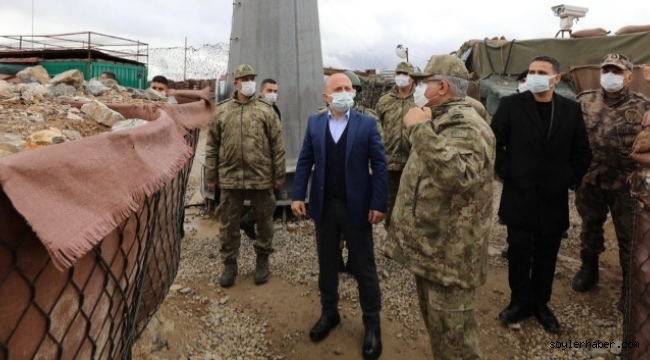 Ağrı Valisi Varol'dan Hudut Takım Karakollarına Ziyaret