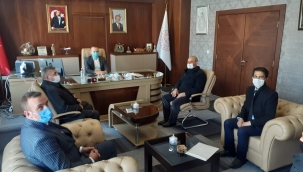 Anadolu Ölümsüz Kahramanlar Federasyonu Genel Başkanı Çelebi'den, Ağrı Milli Eğitim Müdürü Tekin'e ziyaret