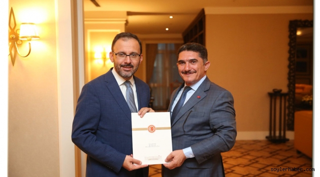 GENÇLİK VE SPOR BAKANI KASAPOĞLU AĞRI'YA YATIRIM MÜJDELERİYLE GELİYOR.