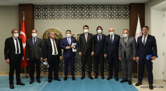 AĞRI'NIN 9 BELEDİYESİNE ÇEVRE VE ŞEHİRCİLİK BAKANLIĞINDAN 6,4 MİLYON HİBE DESTEĞİ