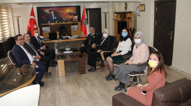 ​​​​​​​Ağrı Milli Eğitim Müdürü Tekin'den Polis Haftası ziyareti